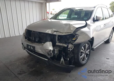 2019 Nissan Pathfinder Sv из США, поврежденный, VIN 5N1DR2MM6KC581243